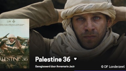 Nachten van de Geschiedenis met de filmvoorstelling: 'PALESTINE 36"g