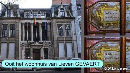 Geleid bezoek aan ooit het woonhuis van Lieven GEVAERT in ANTWERPEN